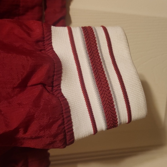 Alabama Crimson Tide Pullover Lined Hooded Windbreaker, Medium, Excellent Cond. - Picture 5 of 16